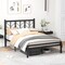 Costway Twin/Full/Queen Size Platform Bed with Headboard 11.5" Under Bed Storage Easy Assembly